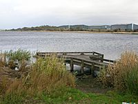 Small pier at Kilbirnie Loch, Ayrshire
