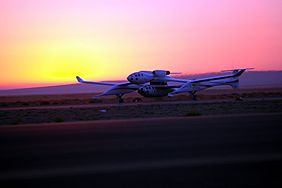 SpaceShipOne Takeoff photo Don Ramey Logan