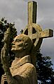 Statue of St Aidan, Lindisfarne Priory