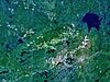 The Sudbury Basin in Canada.