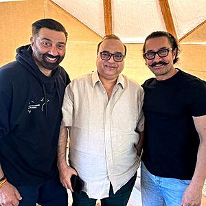 Sunny Deol Rajkumar Santoshi Aamir Khan Lahore 1947