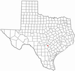 Location of Selma, Texas