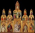 Tarlati-polyptych-Pietro Lorenzetti Pieve di santa Maria Arezzo