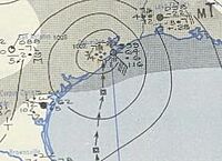 Texas hurricane 1949-10-04 weather map