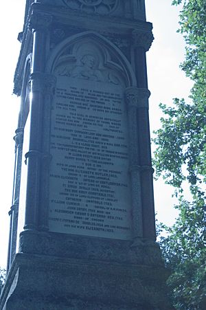The Burdett Coutts memorial, Old St Pancras
