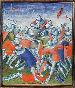The battle of Auray