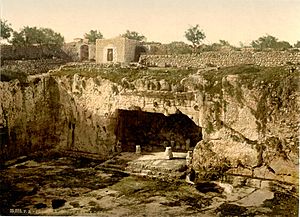 Tombs of the kings, Jerusalem, Holy Land-LCCN2002725016