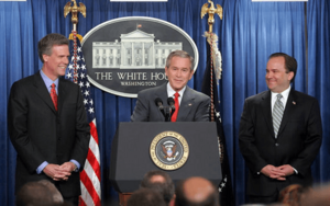 Tony snow gwbush scott mcclellan