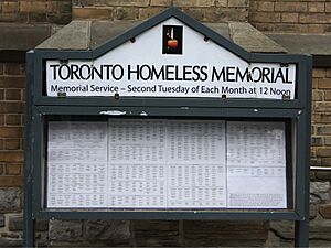 Toronto Homeless Memorial