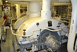 USS Hornet Museum - engine room