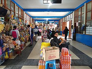 Urubamba Peru- bus station