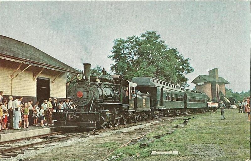 Valley Railroad, Essex, Connecticut Postcard