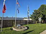 Veteran's Memorial on Sweetser Switch Trail