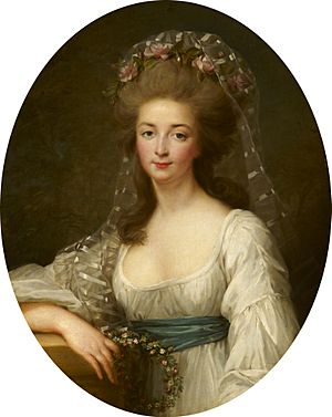 Vigée Le Brun, manner of - Élisabeth of France