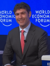 Zachary Bogue (born 1975) at World Economic Forum Davos 2023