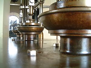 90 inch engine valves,Kew Bridge Steam Museum