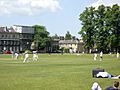 A cricket match on Parker's Piece - geograph.org.uk - 1333315