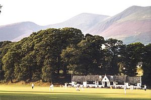 A cricket match with a view - geograph.org.uk - 1040957