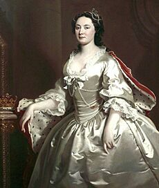 Anne Wells, aka Duchess of Chandos (died 1759) by Joseph Highmore, in the Walker Art Gallery