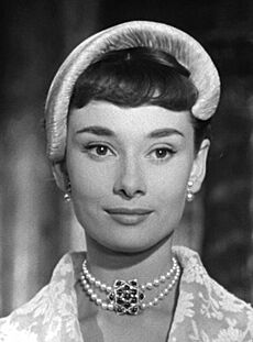 Audrey Hepburn Roman Holiday cropped