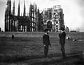 Baldomer Gili Roig. La Sagrada Família, 1905 Copia moderna del negatiu original de vidre