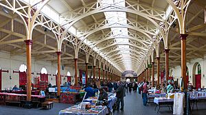 Barnstaple Pannier Market interior