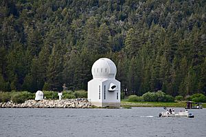 Big Bear Solar Observatory domes