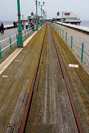 Blackpool pier tramway