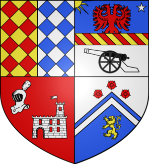 Blason ville fr Saint-Magne (Gironde)