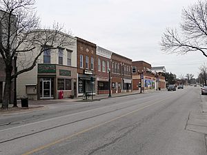 Buildings in downtown Boonville