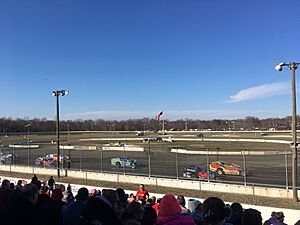 Bridgeport Speedway in Logan Township