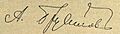Brusilov's signature