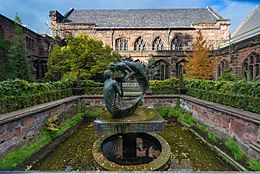 Chester cathedral quad