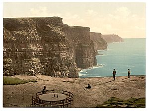 Cliffs of Moher postcard circa 1890–1900