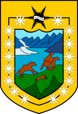 Coat of arms of Aysen, Chile