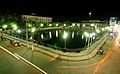 Collectorate Pond Barisal at night