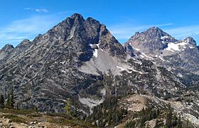 Corteo Peak and Black Peak