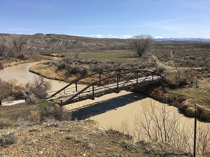 County Line Bridge Wyoming