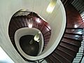 Customs House Library staircase