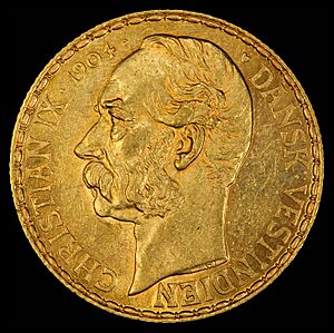 Danish West Indies 1904 10 Daler (obv)