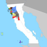 Delegaciones del municipio de Ensenada BC