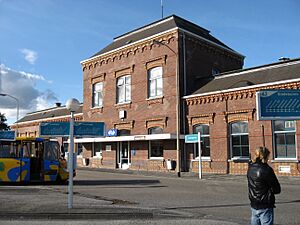 Delfzijl station voorkant