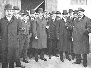 Dirigents de la Lliga Regionalista - 1909