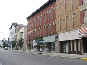 Main Street in downtown Fostoria