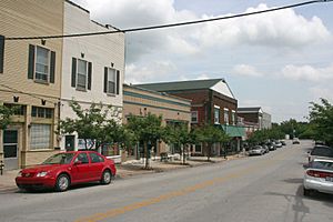 The East Main Street Historic District is listed on the National Register of Historic Places