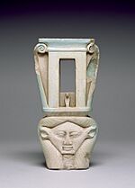 Egyptian - Naos-sistrum - Walters 48465 (2)