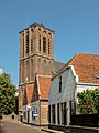 Elburg, toren van de Sint Nicolaaskerk RM14897 foto3 2013-07-15 15.03