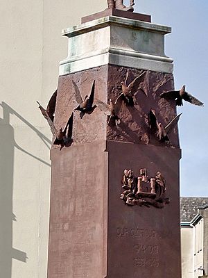 Enniskillen War Memorial (detail) (geograph 5558021)