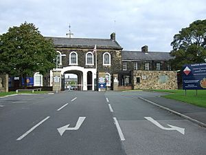 Entrance To Fulwood Barracks - geograph.org.uk - 5138694.jpg