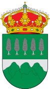 Official seal of Poveda de la Sierra, Spain